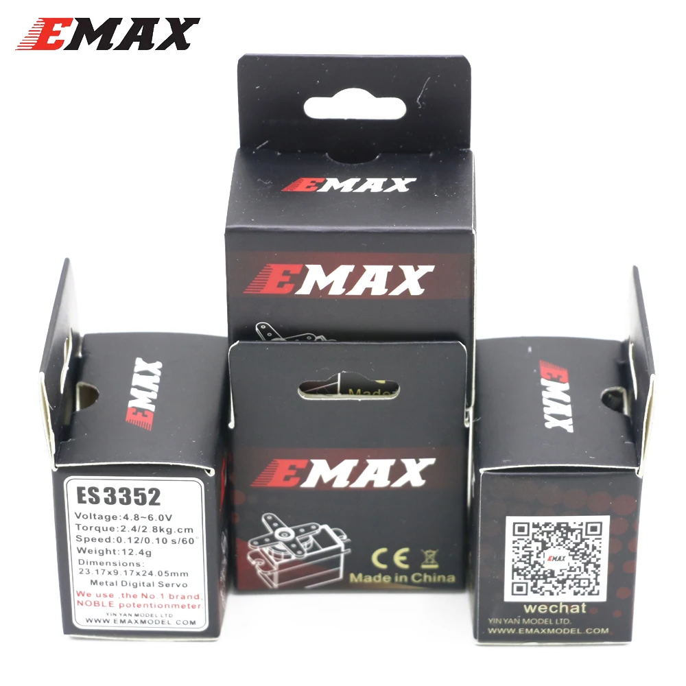 EMAX ES3352 бесщеточный цифровой сервопривод 4 8 В/6 0 в 2 4/кгс F. См для RC FUTABA JR