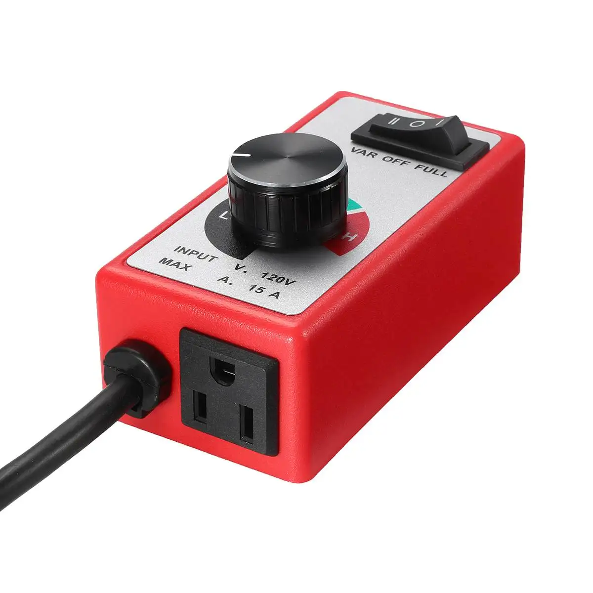 WOLIKE AC 120V 15A вентилятор с переменным напряжением и скоростью управления маршрутизатор Электрический мотор реstat регулятор скорости управления Лер лампы электроинструменты