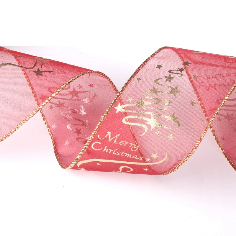 

200Cm Christmas Tree Decorations Ribbons Party Supply Xmas Bow Ribbon High-Grade Christmas Decorations for Home