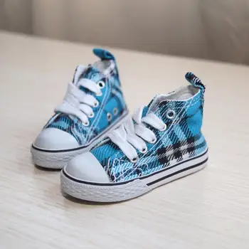 

BJD SHOES Blue Sneakers Canvas Shoes Sports Flats For 1/3 24” SD BJD doll DK DZ AOD DD Doll FREE SHIPPING