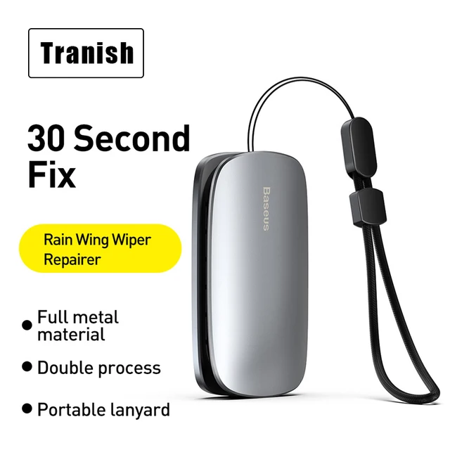 Baseus Car Wiper Blade Repair Universal Auto Windshield Wiper Refurbish Tool Car Windshield Wiper Blade Repair Kit Accessories Tranish