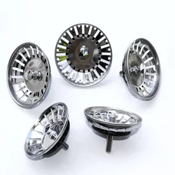 78-84MM Bathroom Sink Strainer 304 Stainless Steel Water Stopper Sink Water Filter Plug Kitchen Sink Accessories Kitchen Tools