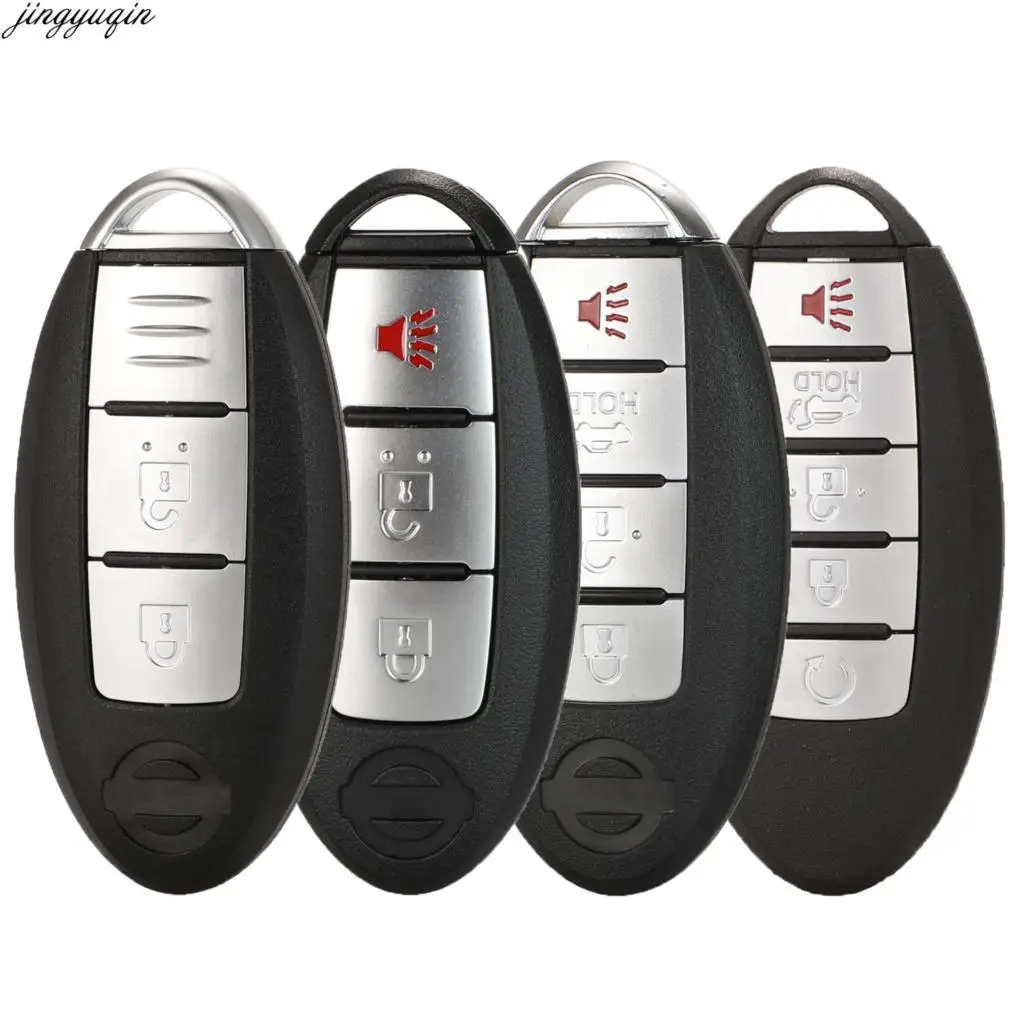 Jingyuqin чехол для дистанционного ключа от машины оболочка Nissan ALTIMA MAXIMA Murano Versa Teana Sentra