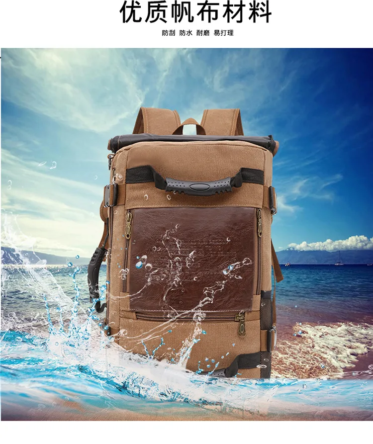ombro computador mochila funcional sacos versáteis multifuncional bolsa para portátil