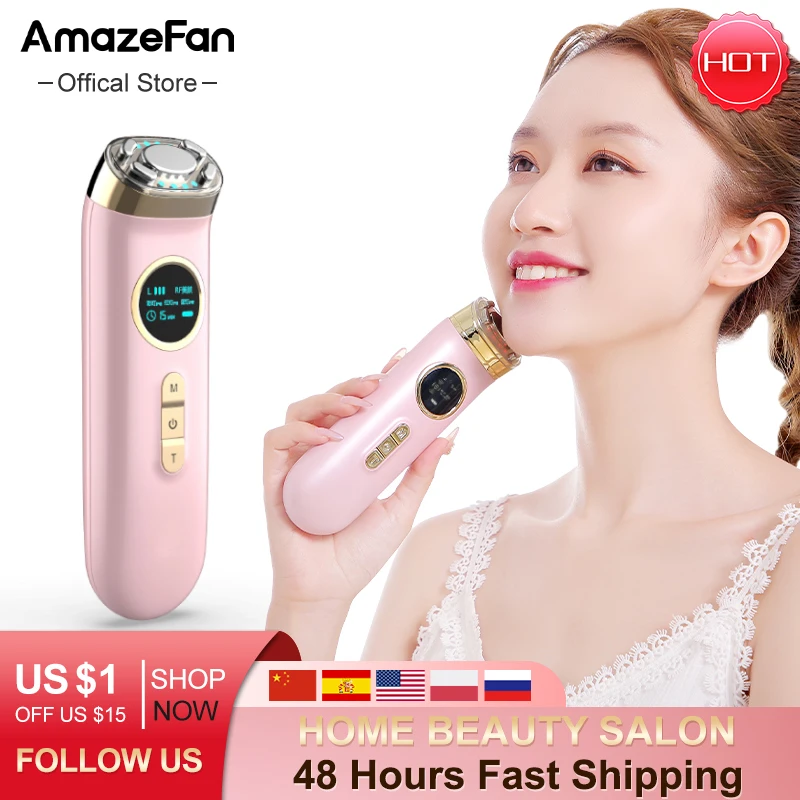 4 in1RF&EMS radio mesotherapy electroporation radio frequency lifting skin rejuvenation wrinkle removal LED photon massager