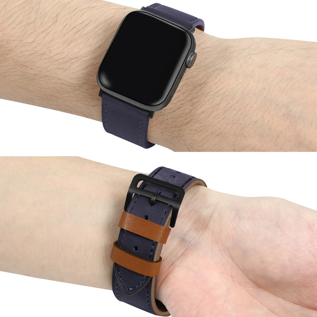 Лидер продаж ремешок для наручных часов Apple Watch, версии 4/3/2/1, спортивный кожаный браслет, 42, 38 мм, ремешок для наручных часов iwatch, ремешок 40 мм 44 мм, 38 мм, 42 мм