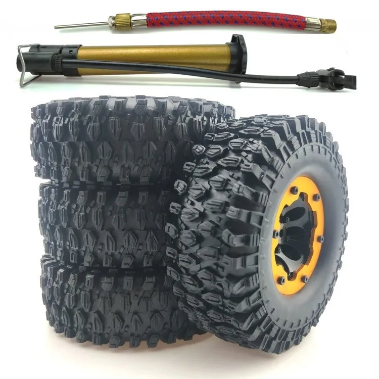 

1:10 Remote Control Model Climbing Car Diameter 108 Mm 1.9-Inch-Inflatable Tire TRX4 SCX10 AX10