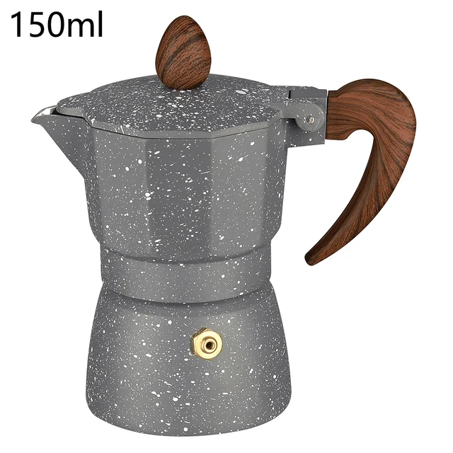 onwettig Zaailing exegese Elektrische Oven Koffiepot Aluminium Italiaanse Moka Espresso  Koffiezetapparaat Grijs - AliExpress Huis & Tuin