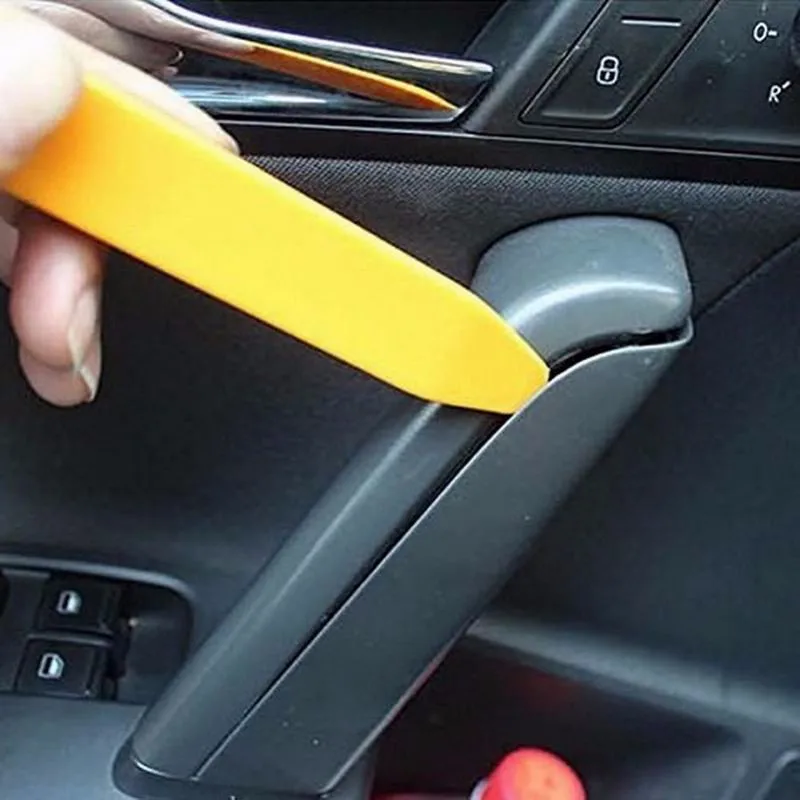 4 шт. оранжевый ABS Авто Аудио дверной зажим панель отделка авто радио Удаление Прай Инструменты Набор для автомобиля панель инструмент для удаления автомобиля аксессуары