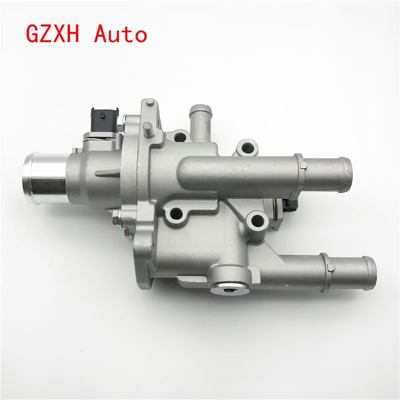 Aluminum Engine Cooling Thermostat Housing Cover Assembly for Chevrolet Cruze Sonic Aveo 25191992 55579951 96984104 96984103