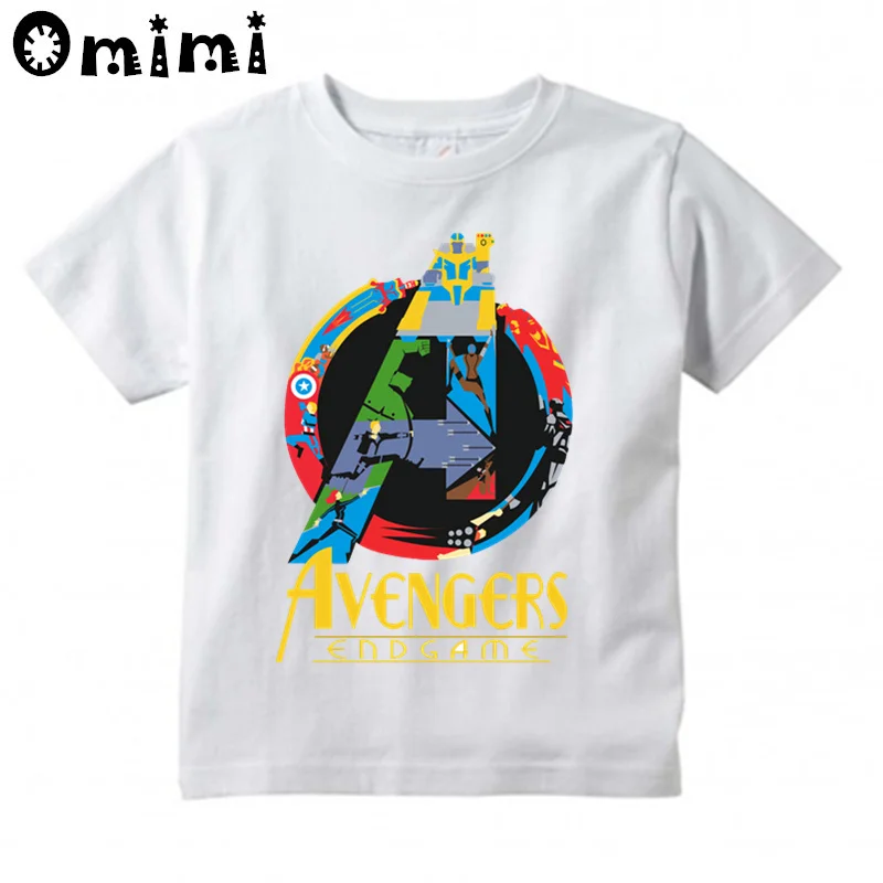 Child Boys T Shirt Clothes Children's New Top Tees Avengers Iron Man Thor Baby Boys Tops Spider Man Costume Kids tshirt,ooo4568 - Цвет: whiteH