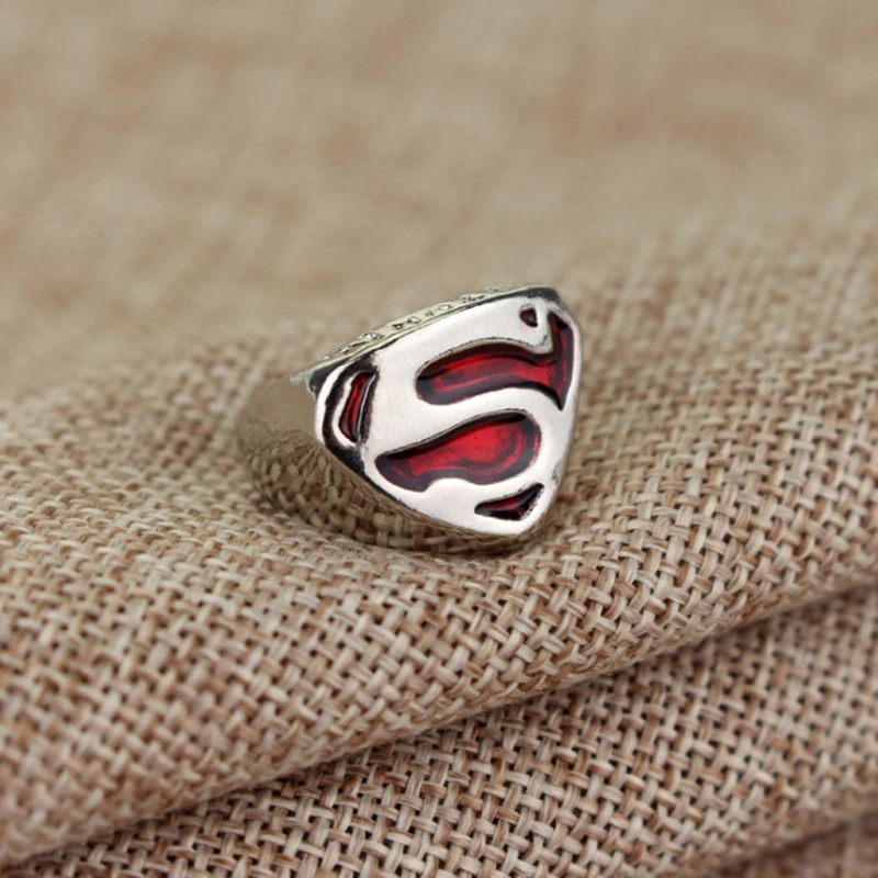 Comics Superhero Men's Rings Shield for Women Men | Украшения и аксессуары