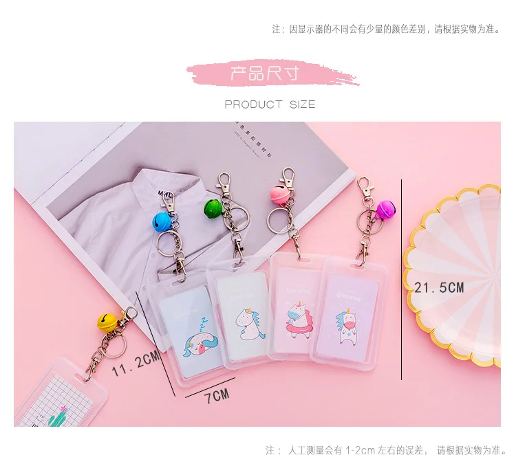

Cute cartoon badge clip nurse doctor exhibition pull key ID card clip school office supplies