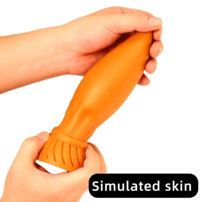 2020 New Super Huge Anal Plug Big Butt Plug Beads Anus Expansion Stimulator Soft Big Dildo Erotic Anal Sex Toys For Woman Men 5
