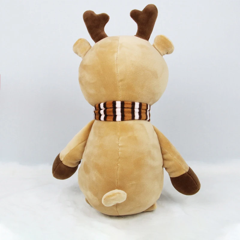Kawaii плюшевая игрушка олень лося кукла милый мультфильм мягкие домашние украшения в форме животных мягкие игрушки День рождения ребенка