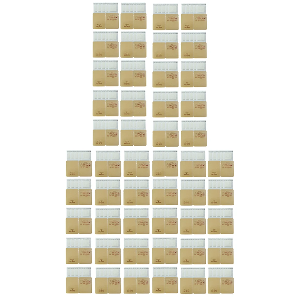 100pcs Disposable Hanging Ear Drip Coffee Tea Filter Bags Single Serve Kraft Aluminum Foil Bags