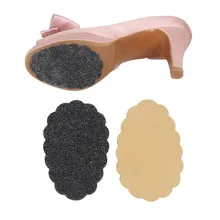 1 пара Противоскользящих матовых женских босоножек на высоком каблуке наклейка на подошву протектор