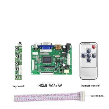 

HDMI/VGA/AV Controller Board Support 5 inch/7 inch/8 inch/9 inch/10.1 inch LCD screen