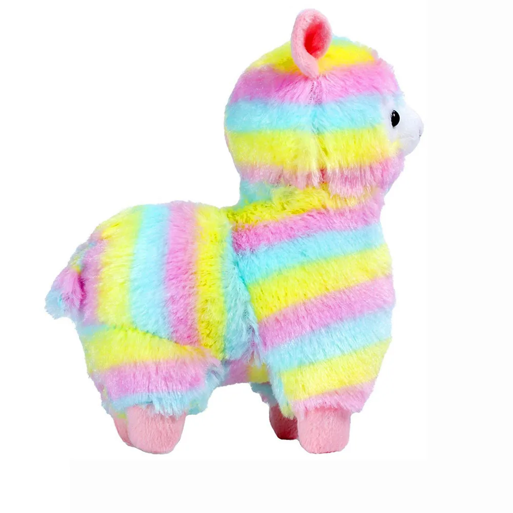 13 см Kawaii Радуга Альпака плюшевая кукла подвеска мягкая красочная игрушка милый