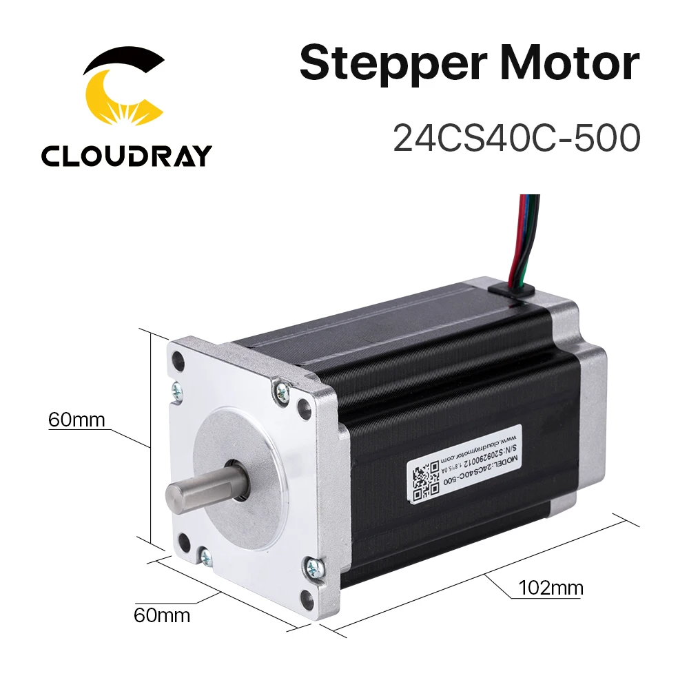 Фото Драйвер для шагового двигателя Cloudray Nema 24, контур открытия 4,0 нм, 5 А, 1,4-5,6 А, 18-50 В постоянного тока, для 3D-принтера, гравировально-фрезерного станка с ЧПУ №2