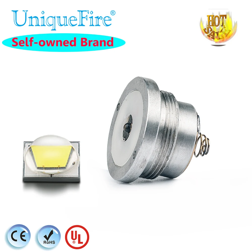 UniqueFire XM-L White Light LED Drop in Pill Led Lamp Holder 5 Modes For UF-1505 Flashlight Zoomable Torch for Night Camping | Лампы и