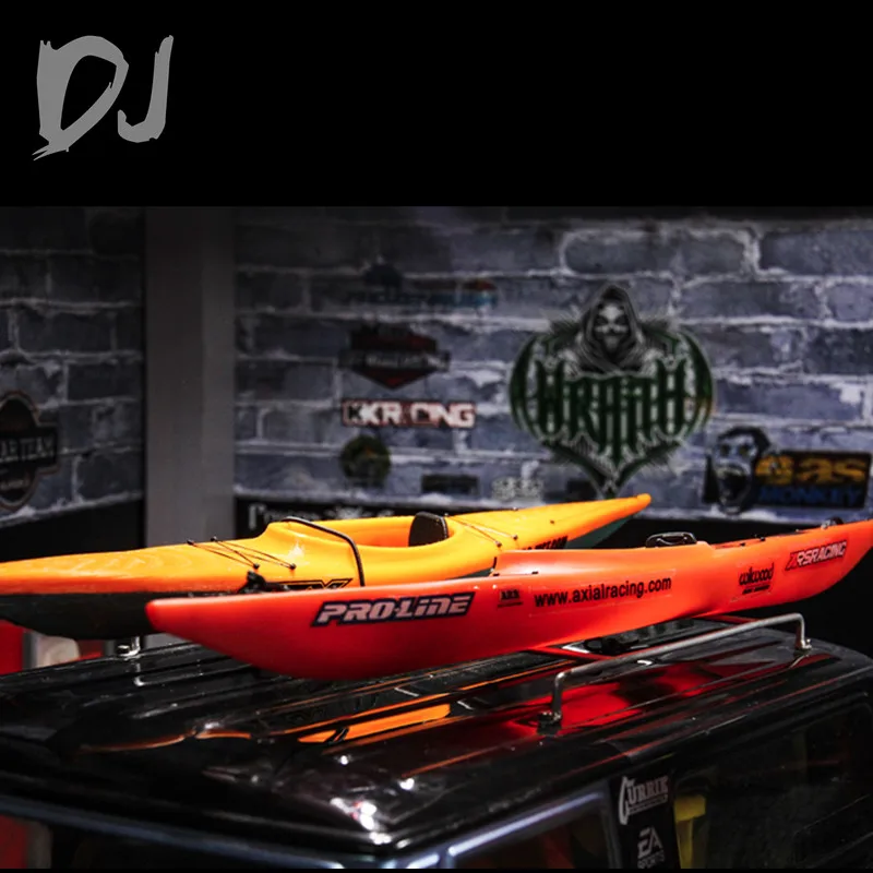 

DJ 1/10 Simulation Boat Decora for T4 New Bronco 2021 Defender AXIAL SCX10 Model RC Car Die Plate Kayaking Boats Mold Version