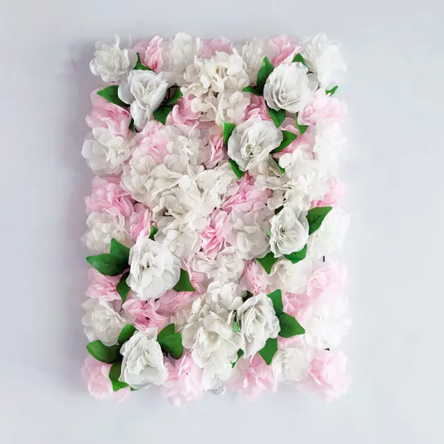 Silk Artificial Flower Wall Panels Handmade Decor Wedding Baby Shower Birthday Party  Shop Backdrop Flower Backdrops Decoration YY