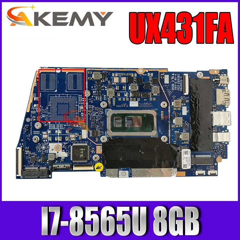 Akemy UX431FA/FN ноутбук с диагональю экрана 8 Гб | Компьютеры и офис