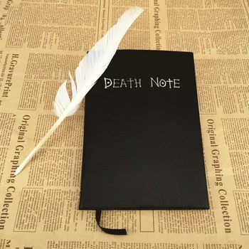 

Death Note Notebook Vintage Bullet Journal Planner Agenda 2020 Sketchbook Pens For School Papeleria Libretas Cute Notepads Gifts