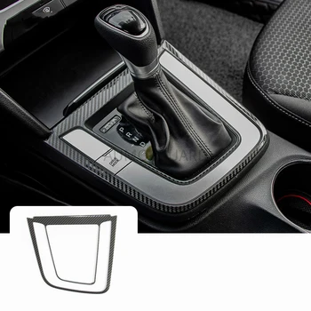 

Stainless Steel Carbon Fiber Car Gear Shift Frame Trims Gear Cover Sticker For Hyundai Elantra 2016 2017 2018 2019