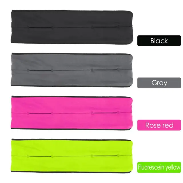 Professional Running Waist Bag Men Women Gym Sports Bag Trail Invisible Mobile Phone Money Running Belt Fanny Waist Pack 2