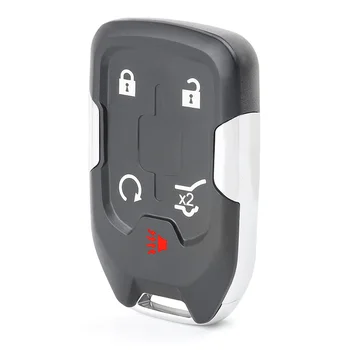 Keyforkess 315MHz / 433MHz FCC: HYQ1AA / HYQ1EA, 13584502 / 13508275 Smart Remote Key Fob 5 pulsanti per GMC Terrain Acadia 2017-2020 - KEYECU 315MHz 433MHz FCC HYQ1AA HYQ1EA 13584502 13508275 Smart Remote Key Fob 5 pulsanti per