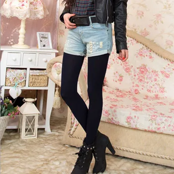 

Newest Autumn Winter Women Pantyhose /Foot Tights /Ninth Pants Fashion Thick Warm Plus Velvet Pants Leggings