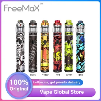 

Hot Sale Original 80W Freemax Twister Kit with 2300mah Battery & Fireluke 2 Tank 2ml/5ml Pen Kit E Cigarette Vs Sky Solo/ wand