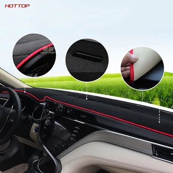 

Car Dashboard Avoid Light Pad Instrument Platform Cover Mats Carpets LHD For Toyota Camry 2018