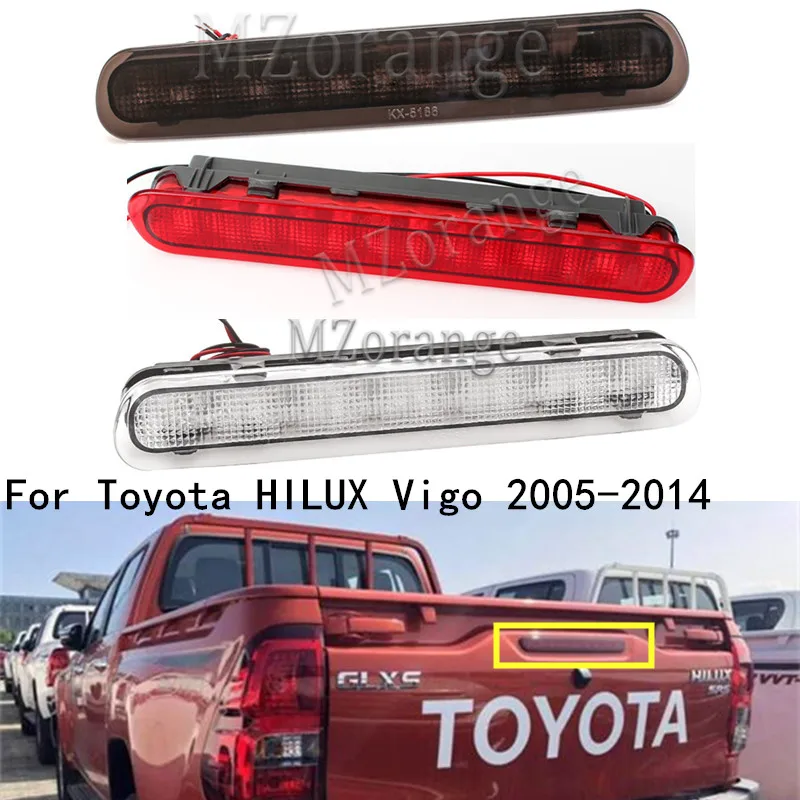 

MZORANGE High Mount Brake Light For Toyota HILUX Vigo 2005-2014 High Additional Third 3rd Brake Light High Mounted Stop Lamp