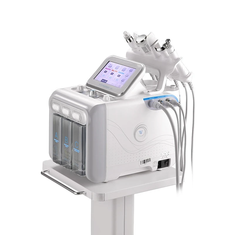 

6 in 1 Needle free Mesotherapy machine Hot Sale Spa Use Water Jet Beauty Aqua Facial Dermabrasion Peel Machine