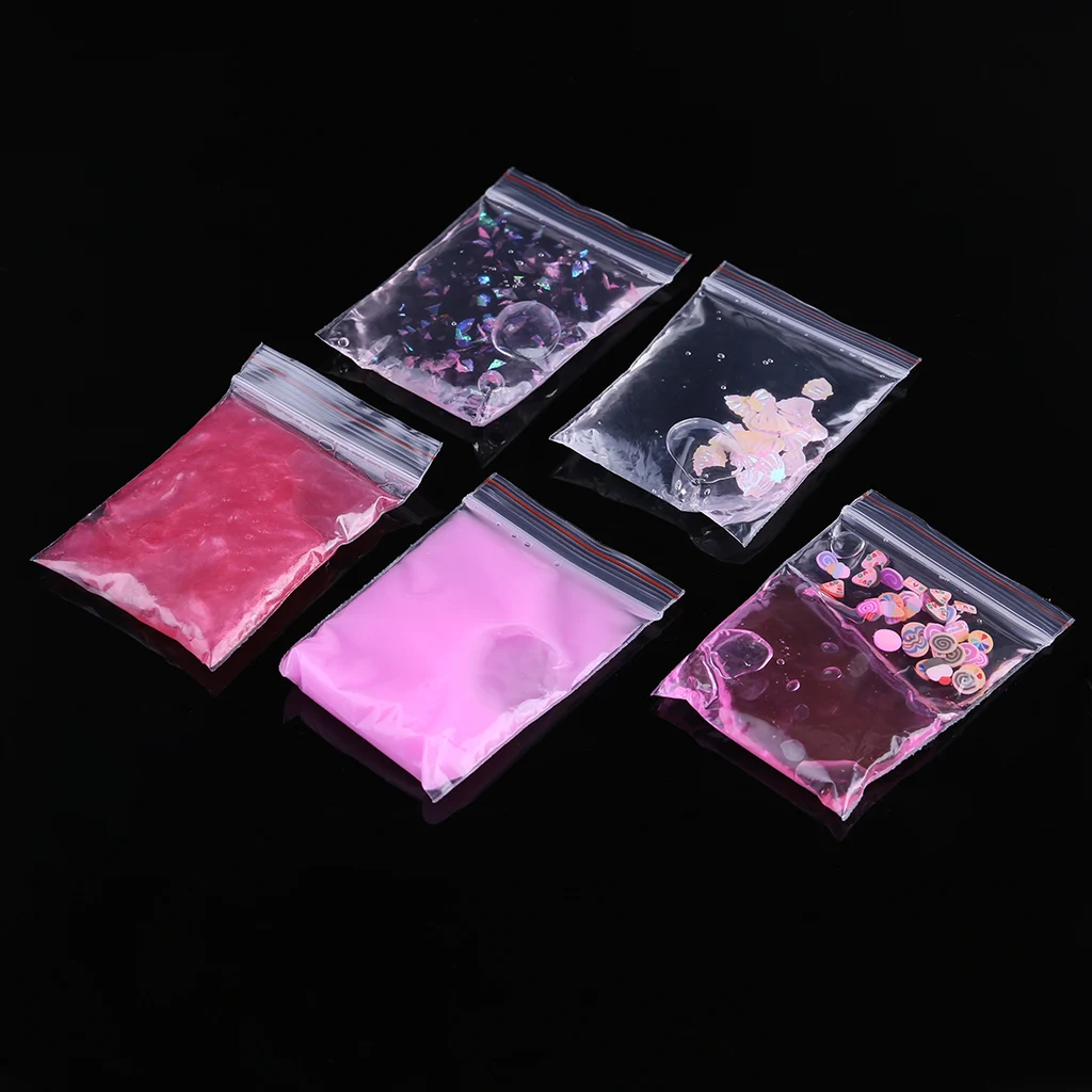 Креативные 5 в 1 слизи пушистые бусины для слаймов Slime Kit глиняная грязь Lizun Playdough облегчение стресса хлопок Slime детские игрушки подарок