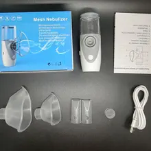 Small Household Ultrasonic Grid Atomizer Portable Handheld Air Atomizer Adult Children Household Mute Atomizer