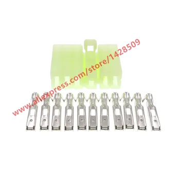 

20 Sets 11 Pin Female Car Connector Audio Plug With Terminal 11P Connectors