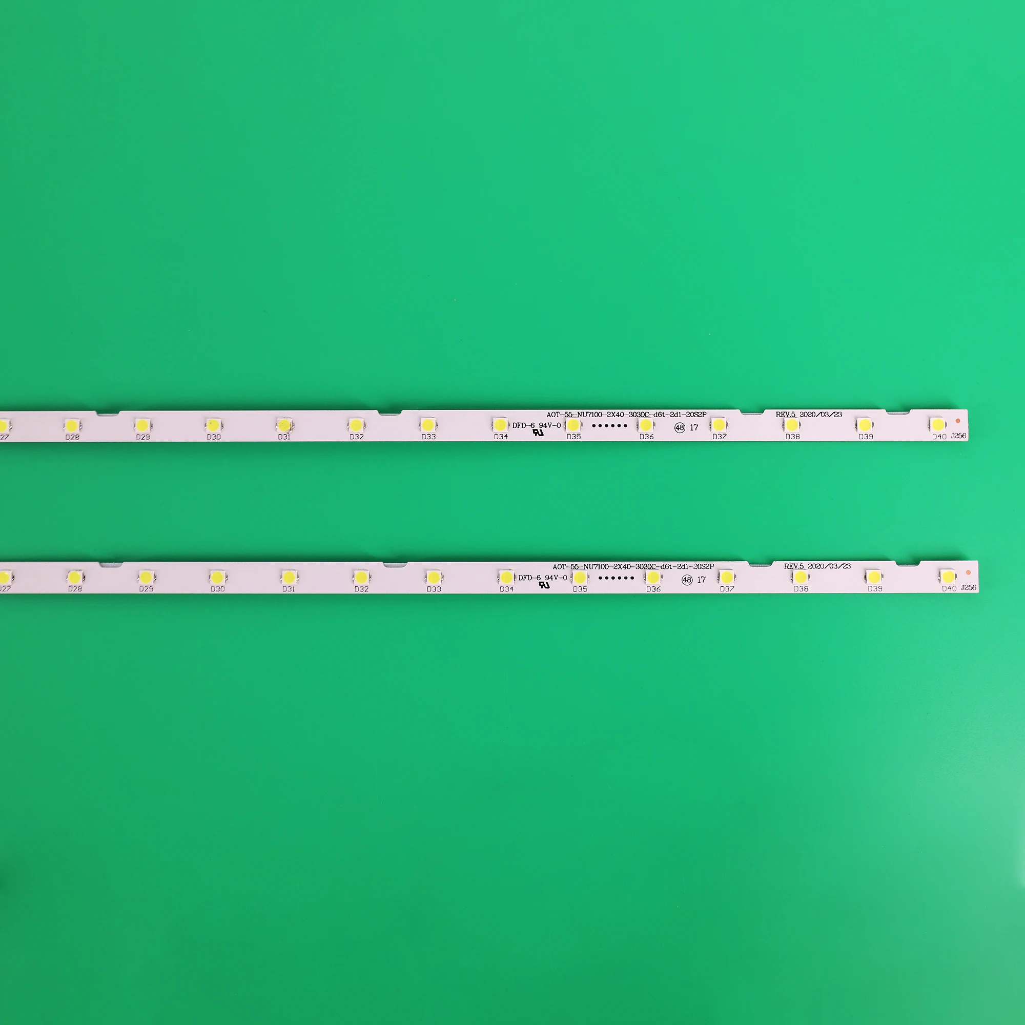 LED 백라이트 스트립, UE55NU7100 UE55NU7300 BN96-46033A 45913A BN61-15485A AOT 55_NU7300_NU7100 LM41-00566A 00613A