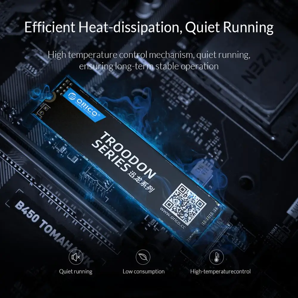  ORICO PCI-E X4 M.2 SSD M.2 NVME SSD 128GB 256GB 512GB 1TB M.2 2280 mm Interne solid State Festplatt