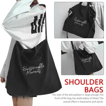 Женская Вельветовая Холщовая Сумка-тоут женская Повседневная сумка через плечо сумка-шоппер ручные сумки для женщин сумка-мессенджер корейские модные сумки Сумка