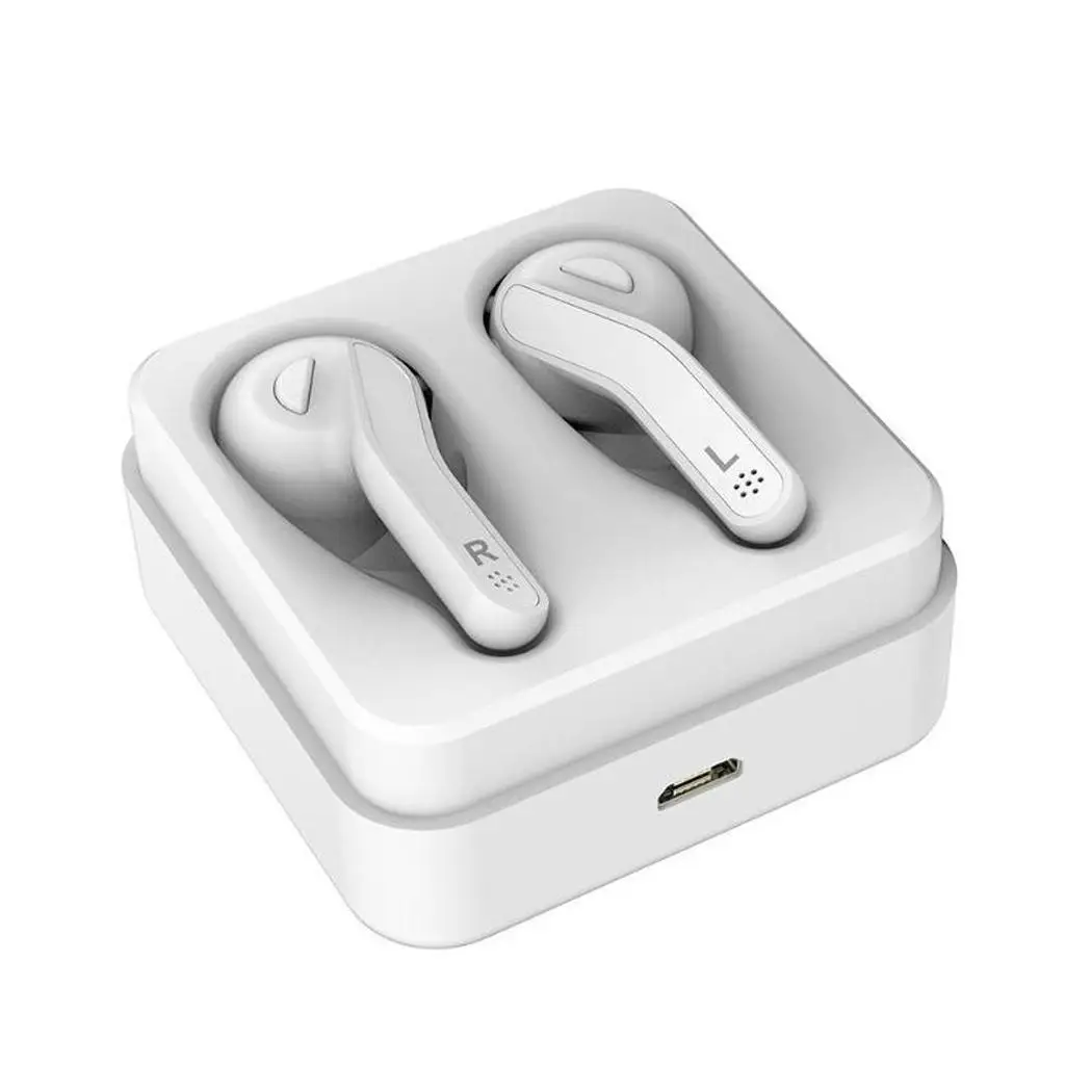 Мини TWS портативные беспроводные наушники Bluetooth 4,2 шумоподавление Беспроводные наушники с зарядным устройством гарнитура с Bluetooth для прослушивания музыки
