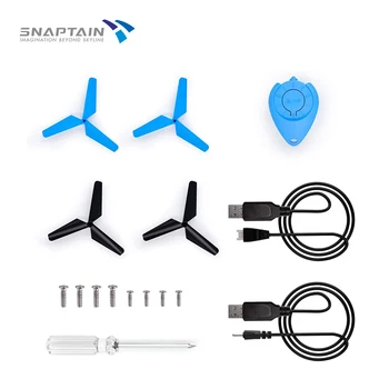 

SNAPTAIN SP300 Drone Spare Parts Accessories Kits Spare Rotor Blades Water-Drop-Shaped Remote USB Chargers Screws