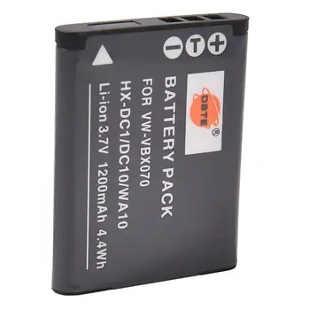 

DSTE VW-VBX070 Camera Battery for Panasonic HX-DC1 HX-DC2 HX-DC10 HX-DC15 HX-WA10 Camera
