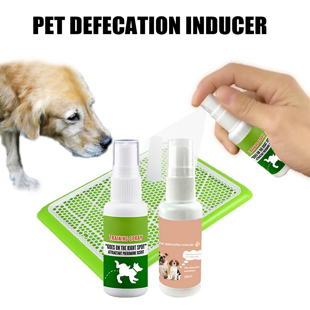 

30ml Pet Dog Spray Inducer Dog Toilet Training Puppy Positioning Defecation Pet Potty Training Spray LAD-sale