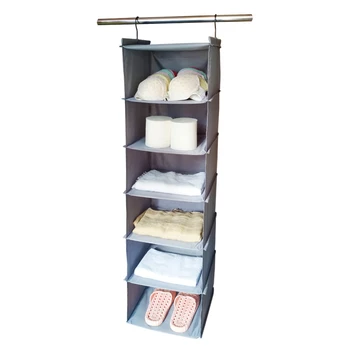 

Multi-function Oxford Cloth Multilayer Storage Hanging Bag Thick Underwear Hanging Storage Bag Wall-mounted Bra Sock Organiser