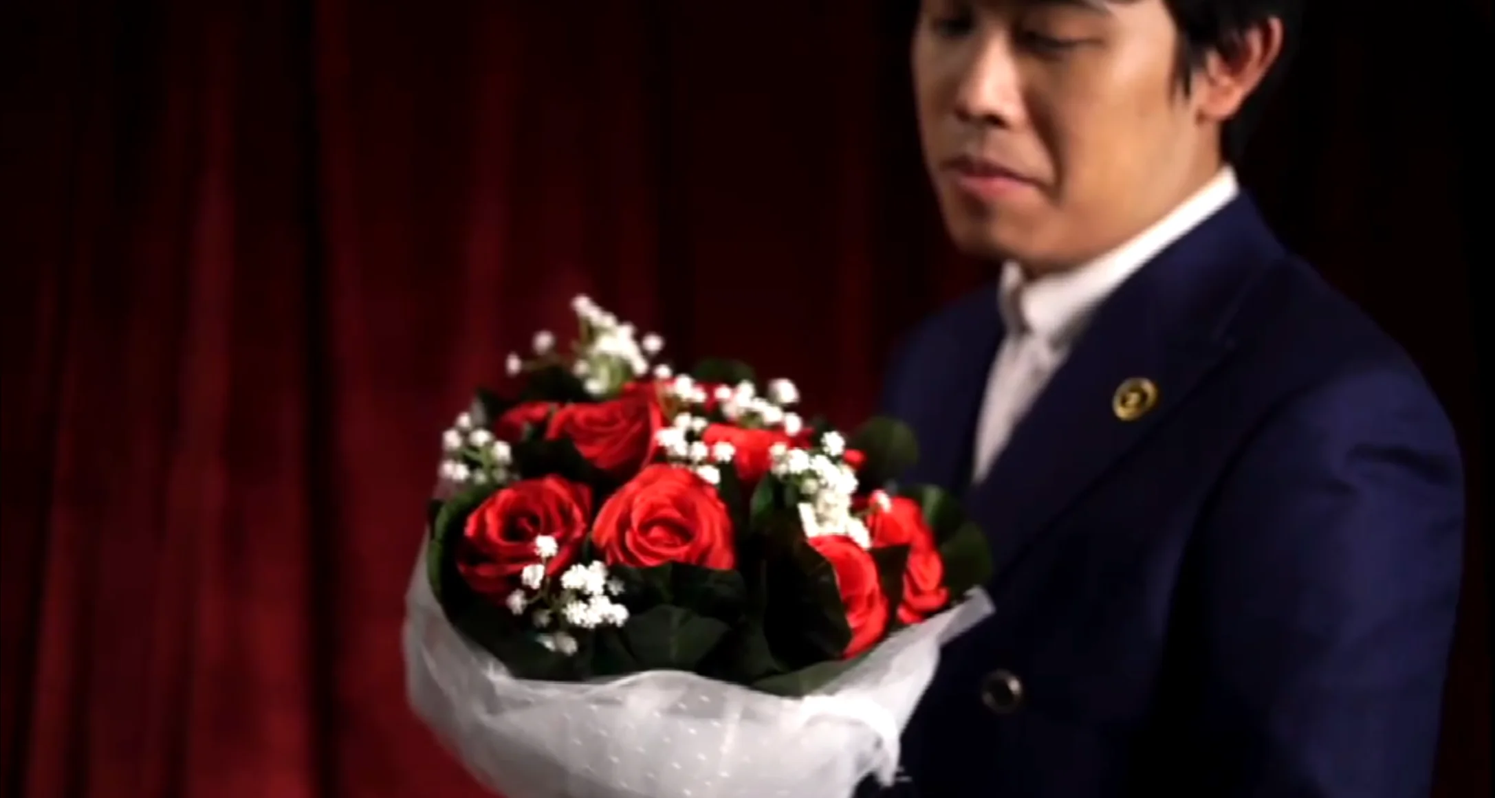 Букет(красный) от Bond Lee& MS Magic, 9 цветов-Magic Trick, close Up Magic, Stage Magia Porps, Toys Classic Magie, gimmicks