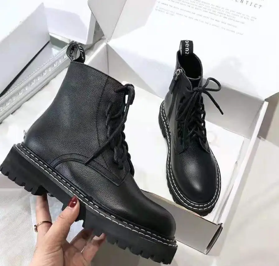 ankle martin boots